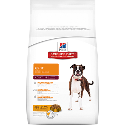 Hill's Science Diet Adult Light Dry Dog Food 33 lb by 