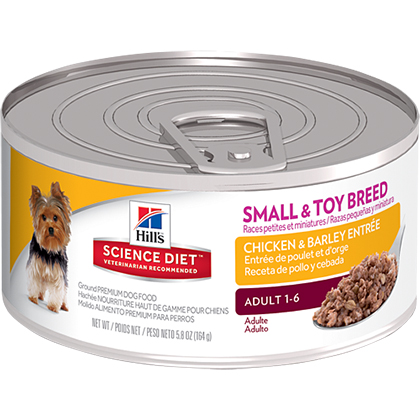 Hill's Science Diet Adult Small & Toy Breed Chicken & Barley
