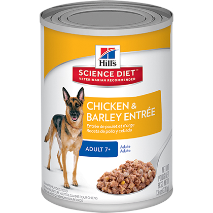 Hill's Science Diet Adult 7+ Entrée Canned Dog Food Chicken