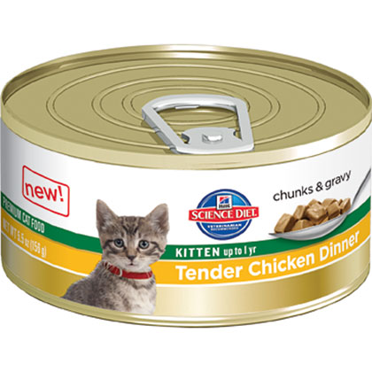 Hill's Science Diet Tender Chicken Dinner Canned Kitten Food