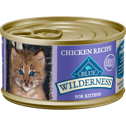 Blue Buffalo Wilderness Canned Kitten Food 24-3 oz cans by 