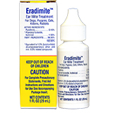 Eradimite Ear Mite Treatment (Click for Larger Image)