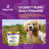 NaturVet VitaPet Puppy Daily Vitamins Plus Breath Aid Supplement for Dogs Soft Chews 70 ct