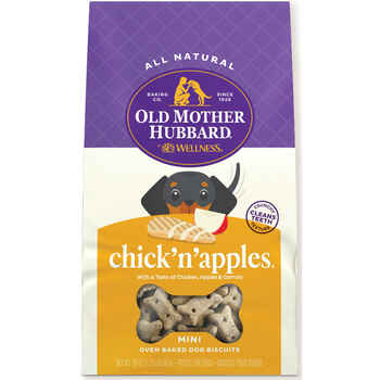 Old Mother Hubbard Classic Chick'N'Apples Natural Oven-Baked Biscuits Dog Treats Mini - 20 oz Bag product detail number 1.0