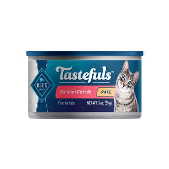 Blue Buffalo BLUE Tastefuls Adult Pate Salmon Entree Wet Cat Food 3 oz Can - Case of 12 product detail number 1.0