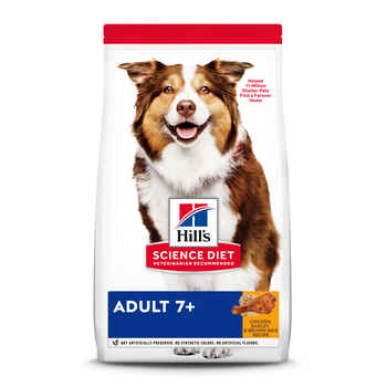 Hill's Science Diet Adult 7+ Chicken Meal Barley & Rice Dry Dog Food - 5 lb Bag product detail number 1.0