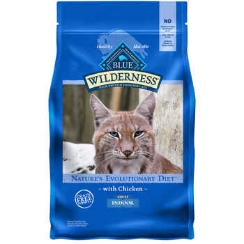 Blue Buffalo BLUE Wilderness Adult Indoor Chicken Recipe Dry Cat Food 5 lb Bag product detail number 1.0