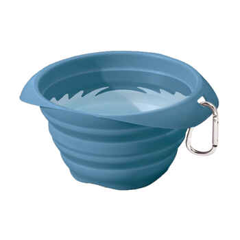 Kurgo Collaps-A-Bowl Travel Dog Bowl - Blue product detail number 1.0