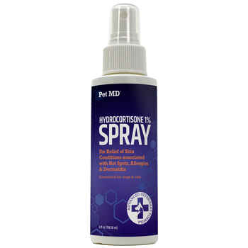 Pet MD Hydrocortisone Quick Relief Spray for Dogs, Cats & Horses 4oz product detail number 1.0