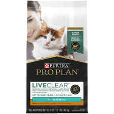 Purina Pro Plan LIVECLEAR Kitten Chicken & Rice Formula Dry Cat Food-product-tile