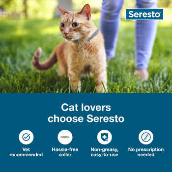 Seresto for Cats 2pk Bundle all weights, 15" collar length