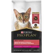 Purina Pro Plan Adult Sensitive Skin & Stomach Lamb & Rice Formula Dry Cat Food-product-tile