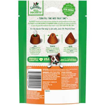 Greenies Pill Pockets Canine Cheese Flavor For Dogs Caplets