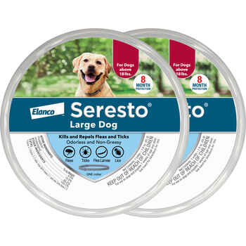 Seresto Large Dogs over 18 lbs 27.5" collar length 2 pk Bundle product detail number 1.0