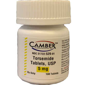 Torsemide 5 mg Tablet 100 ct product detail number 1.0