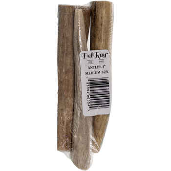 DelRay Antler Chew 4" Medium, 3-Pack product detail number 1.0