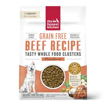 The Honest Kitchen Whole Food Clusters Grain Free Beef Dry Dog Food - 1 lb Bag product detail number 1.0