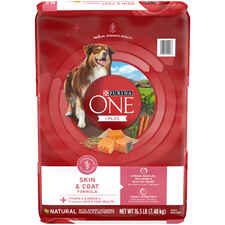 Purina ONE +Plus Skin & Coat Formula Sensitive Stomach Salmon Dry Dog Food-product-tile