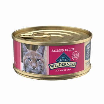 Blue Buffalo BLUE Wilderness Salmon Recipe Adult Wet Cat Food 5.5 oz Can - Case of 24 product detail number 1.0