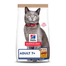 Hill's Science Diet Adult 7+ No Corn, Wheat or Soy Chicken Recipe Dry Cat Food-product-tile