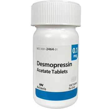 Desmopressin 0.1 mg (sold per tablet) product detail number 1.0
