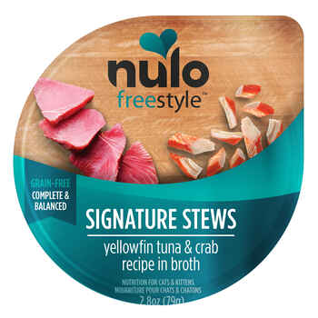 Nulo Freestyle Tuna & Crab Stew Cat Food 2.8 oz Case of 24 product detail number 1.0
