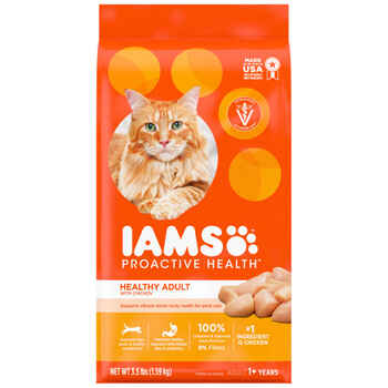 Iams Proactive Health Adult Original with Chicken Dry Cat Food 3.5 lb product detail number 1.0