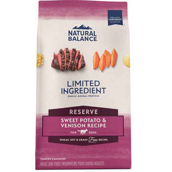 Natural Balance® Limited Ingredient Reserve Grain Free Sweet Potato & Venison Recipe Dry Dog Food 4 lb product detail number 1.0