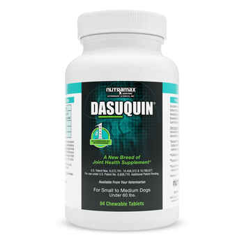 Nutramax Dasuquin Joint Health Supplement - With Glucosamine, Chondroitin, ASU, Boswellia Serrata Extract, Green Tea Extract Small to Medium Dogs, 84 Chewable Tablets product detail number 1.0
