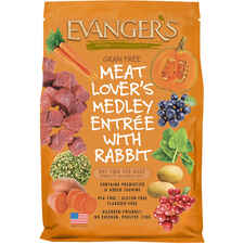 Evanger’s Grain Free Meat Lover's Medley with Rabbit Dry Dog Food-product-tile