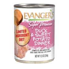 Evangers Super Premium Duck and Sweet Potato Canned Dog Food-product-tile
