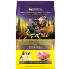 Zignature Small Bites Turkey Formula With Probiotics Dry Dog Food-product-tile
