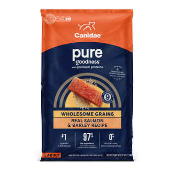 Canidae PURE Wholesome Grains Salmon & Barley Recipe Dry Dog Food 22 lb Bag product detail number 1.0
