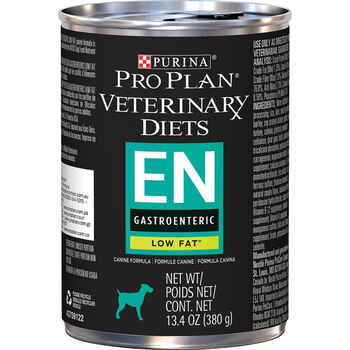 Purina Pro Plan Veterinary Diets EN Gastroenteric Low Fat Canine Formula Wet Dog Food - (12) 13.4 oz. Can product detail number 1.0