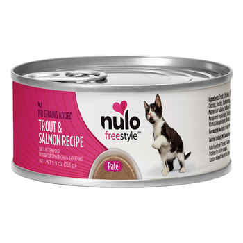 Nulo FreeStyle Trout & Salmon Pate Cat Food 5.5oz Cans Case of 24 product detail number 1.0