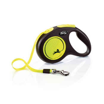 Flexi New Neon Medium Reflective Retractable Dog Leash 16 ft product detail number 1.0