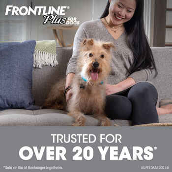 Frontline Plus 3pk Dogs 89-132 lbs