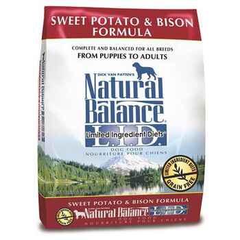 Natural Balance L.I.D. Limited Ingredient Diets Sweet Potato & Bison Formula 13 lb product detail number 1.0