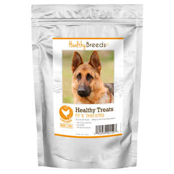 Healthy Breeds German Shepherd Healthy Treats Fit & Trim Bites Chicken Dog Treats 10oz product detail number 1.0