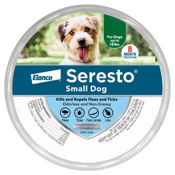 Seresto Small Dogs up to 18 lbs 15" collar length product detail number 1.0