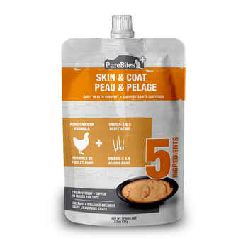 PureBites Plus Squeezables For Cats - Skin & Coat 2.5oz/71g product detail number 1.0