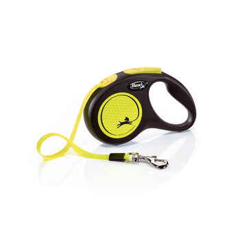 Flexi New Neon Small Reflective Retractable Dog Leash 16 ft product detail number 1.0