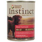 Nature's Variety Instinct Beef Formula Canned Dog Food  12 x 13.2 oz