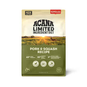 ACANA Singles Limited Ingredient Grain-Free High Protein Pork & Squash Dry Dog Food 4.5 lb Bag product detail number 1.0