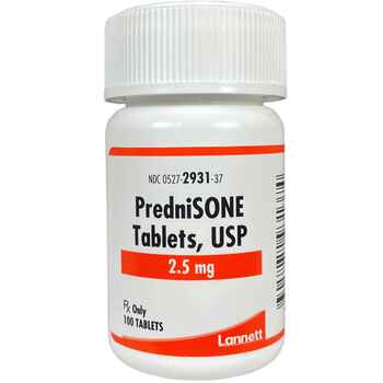 Prednisone 2.5 mg (sold per tablet) product detail number 1.0