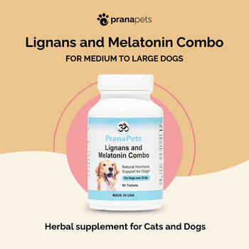 Prana Pets Lignans with Melatonin for Medium / Large Dogs with Cushing's Disease