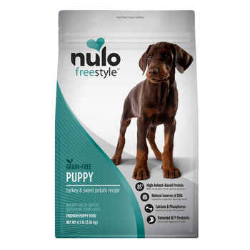 Nulo FreeStyle Puppy Grain-Free Turkey & Sweet Potato Dry Dog Food 4.5 lb Bag product detail number 1.0