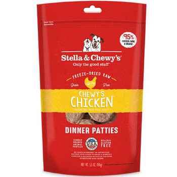 Chewy's Chicken Freeze-Dried Dinner Patties 5.5 oz product detail number 1.0