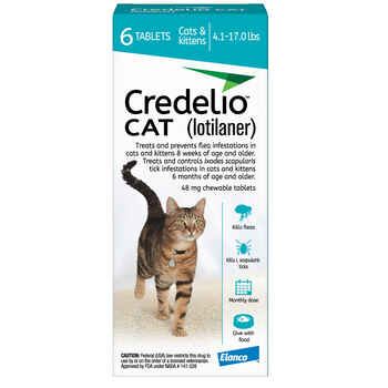 Credelio for Cats 6pk, 4-17lbs product detail number 1.0