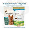 NaturVet Quiet Moments Calming Aid Plus Melatonin Supplement for Dogs Soft Chews 65 ct
